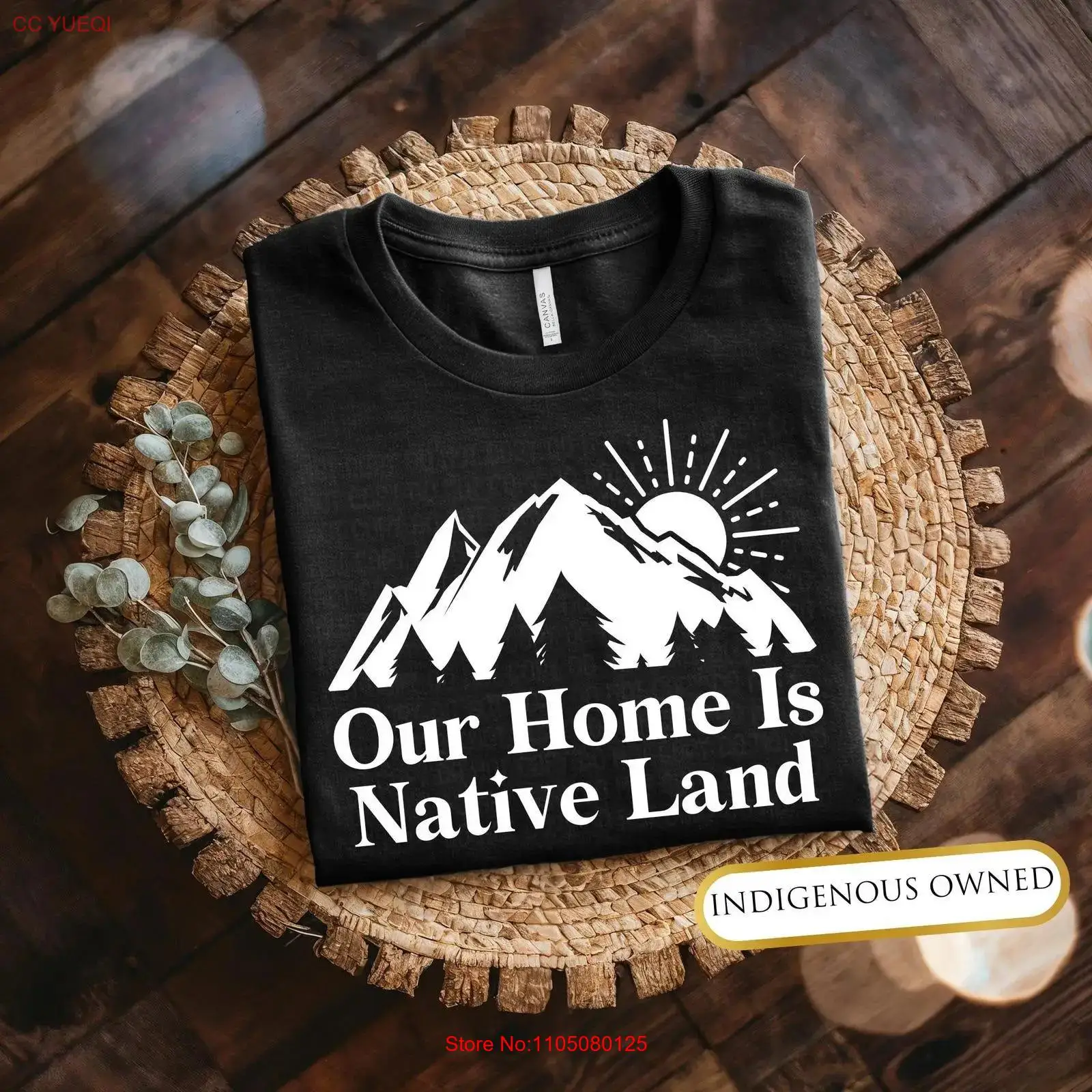 Outdoor Adventure Wear - เสื้อยืด Our Home Is Native Land