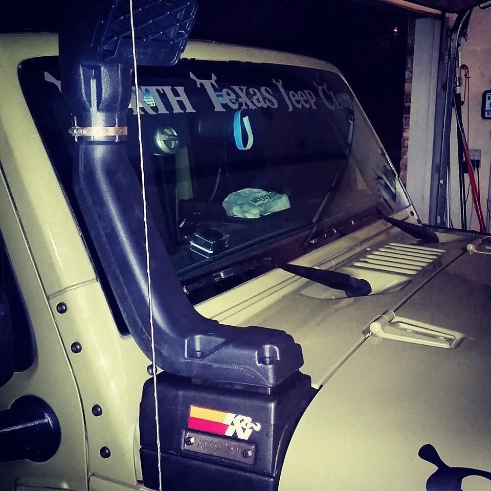 Outdoor Adventure Kit - ชุดดําน้ําระบบดูดอากาศสําหรับ Jeep wrangler JK 2007-2017 ระบบดําน้ําผจญภัยกลางแจ้ง