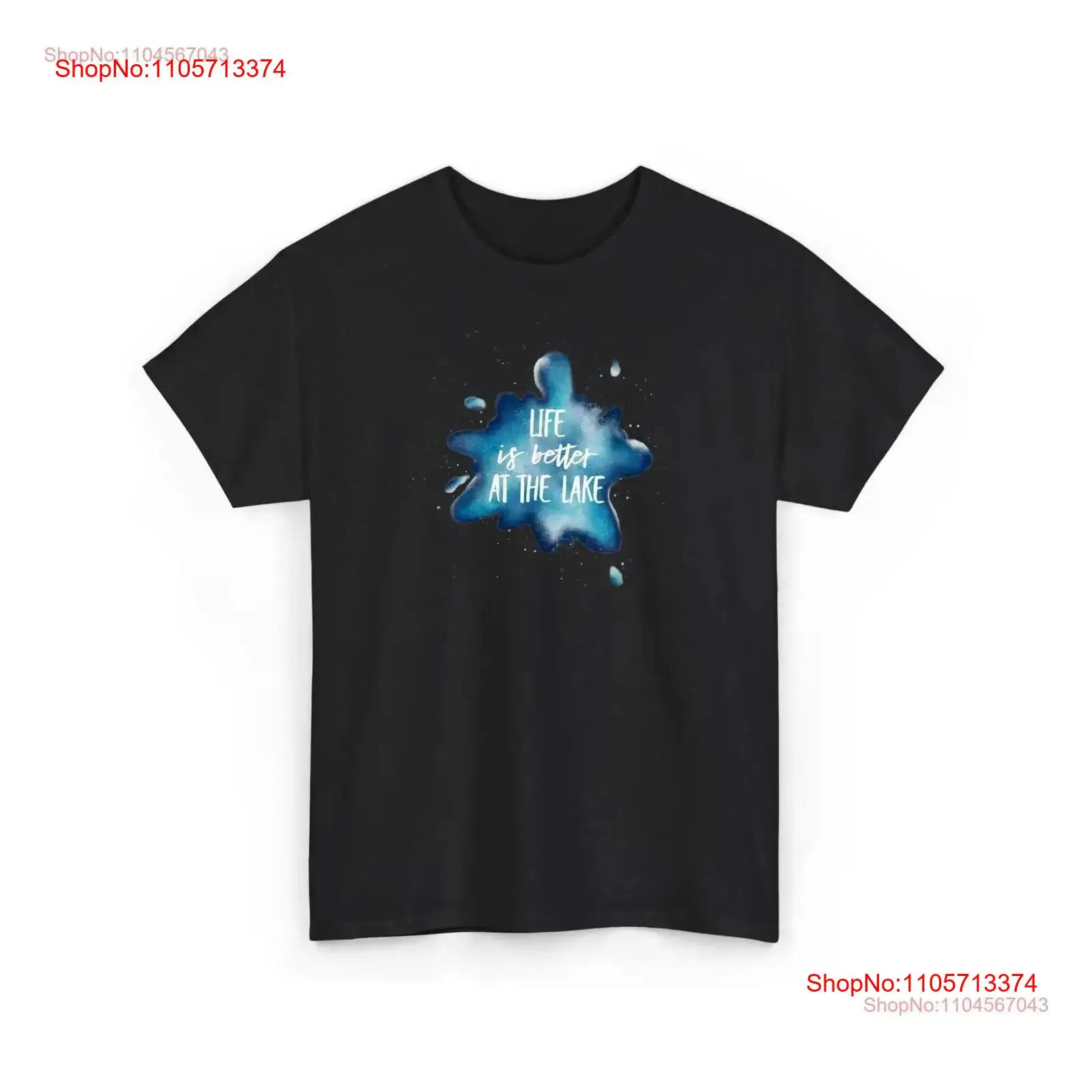 Outdoor Adventure At - ชีวิตดีขึ้นที่ทะเลสาบ เสื้อยืด วันหยุดฤดูร้อน ผู้รักสีน้ำ การผจญภัยกลางแจ้ง ธรรมชาติ