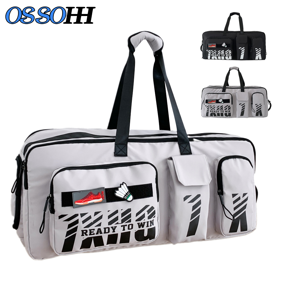 Outdoor Adventure Sports - OSSOHH 1 ชิ้นกระเป๋ายิมขนาดใหญ่สำหรับผู้ชาย, กระเป๋ากีฬา, เหมาะสำหรับการเดินทาง, กระเป๋าเป้สะพายหลังผจญภัยกลางแจ้งสำหรับผู้ชายและผู้หญิง