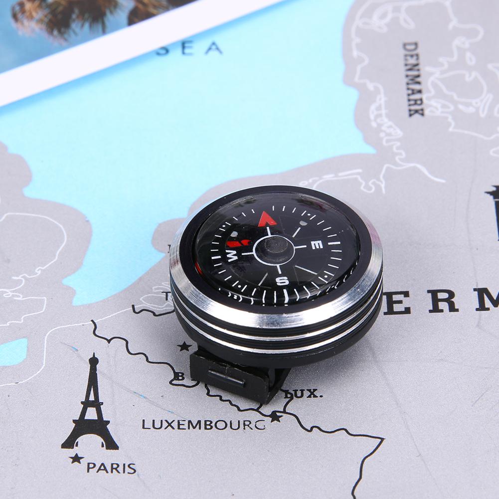 Outdoor Adventure Watches - เข็มทิศสายนาฬิกาแบบถอดได้คุณภาพสูงสำหรับการนำทางการผจญภัยกลางแจ้ง ตัวเรือนอะลูมิเนียมอัลลอยด์และ ABS ที่ทนทานเพื่อความเชื่อถือได้