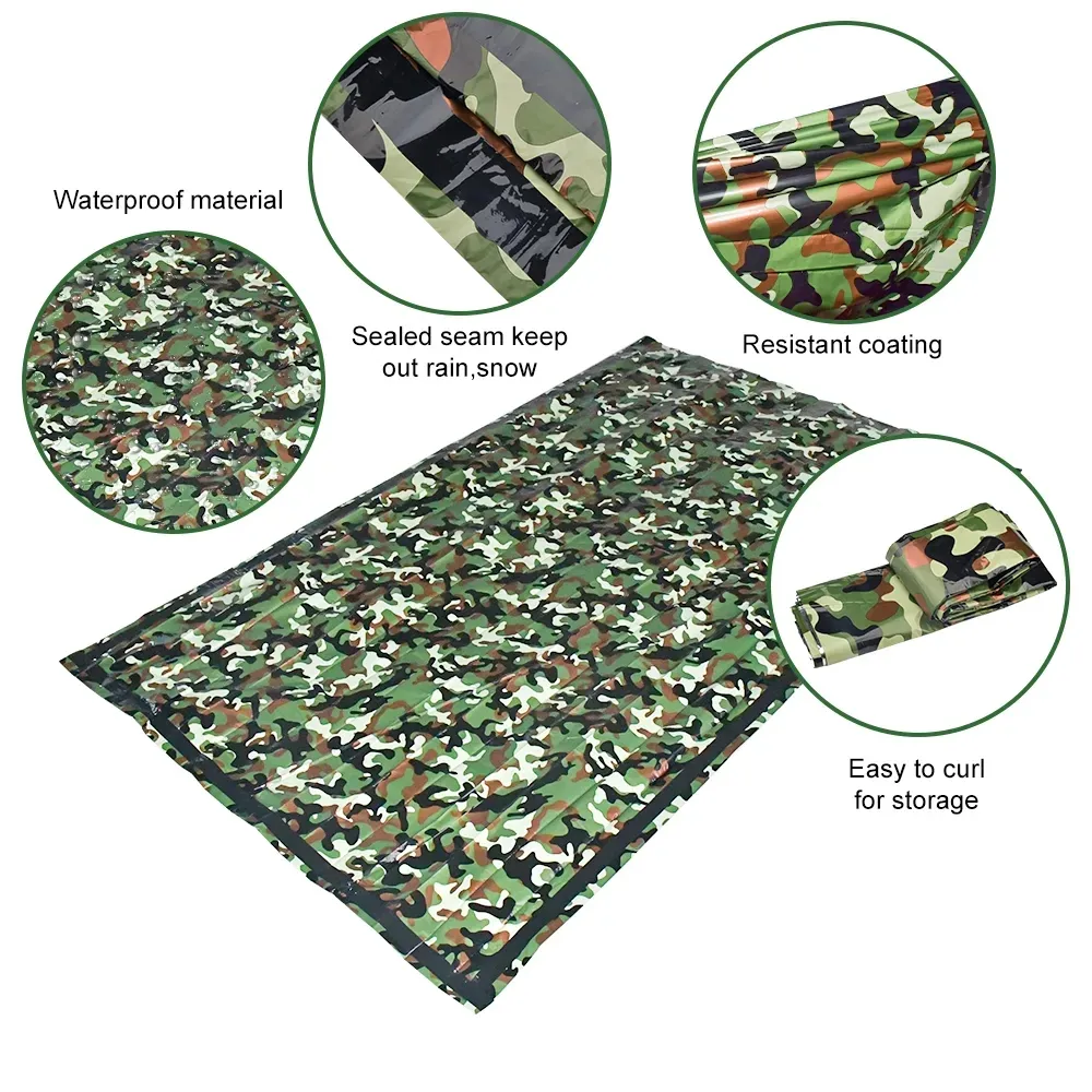 ถุงนอนฉุกเฉิน PE ลายพรางกันน้ำ - Outdoor Adventure Kit บทวิจารณ์และราคา