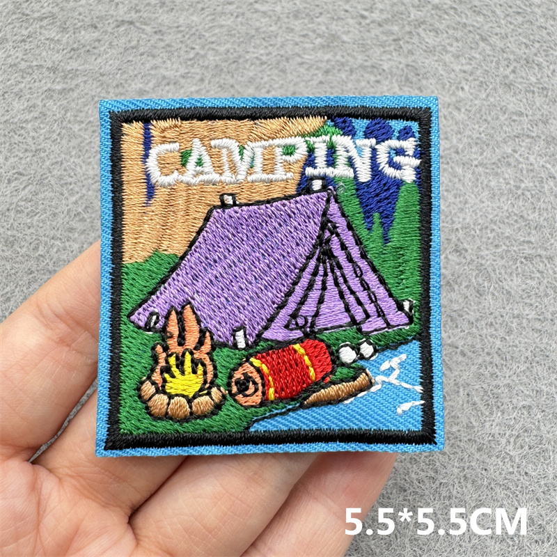 การผจญภัยกลางแจ้งแพทช์ปักสําหร - Outdoor Adventure Show บทวิจารณ์และราคา