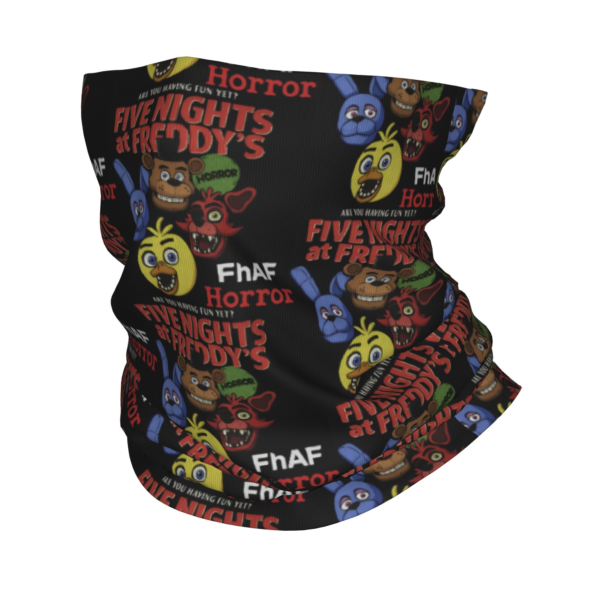 ผ้าพันคอแบบมีฮู้ดลาย FNAF At F - Outdoor Adventure At บทวิจารณ์และราคา
