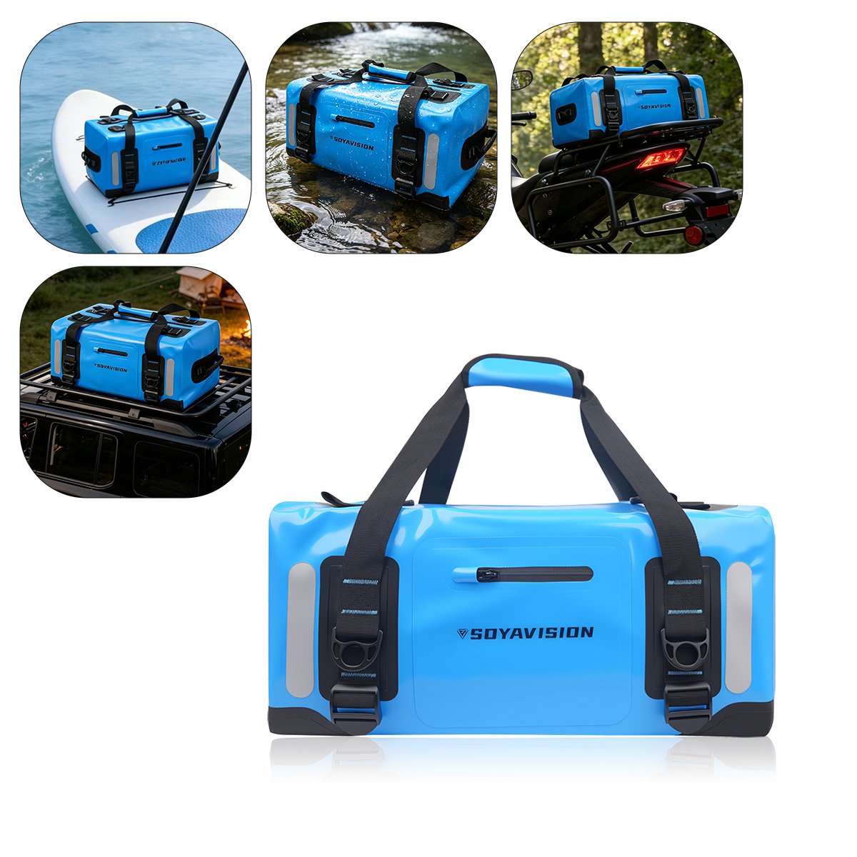 กระเป๋าท้ายมอเตอร์ไซค์กันน้ำ ข - Outdoor Adventure Kit บทวิจารณ์และราคา