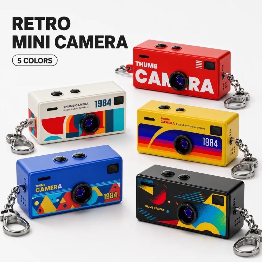 กล้องขนาดเล็กพกพาแบบพวงกุญแจ 1 - Outdoor Adventure Video บทวิจารณ์และราคา