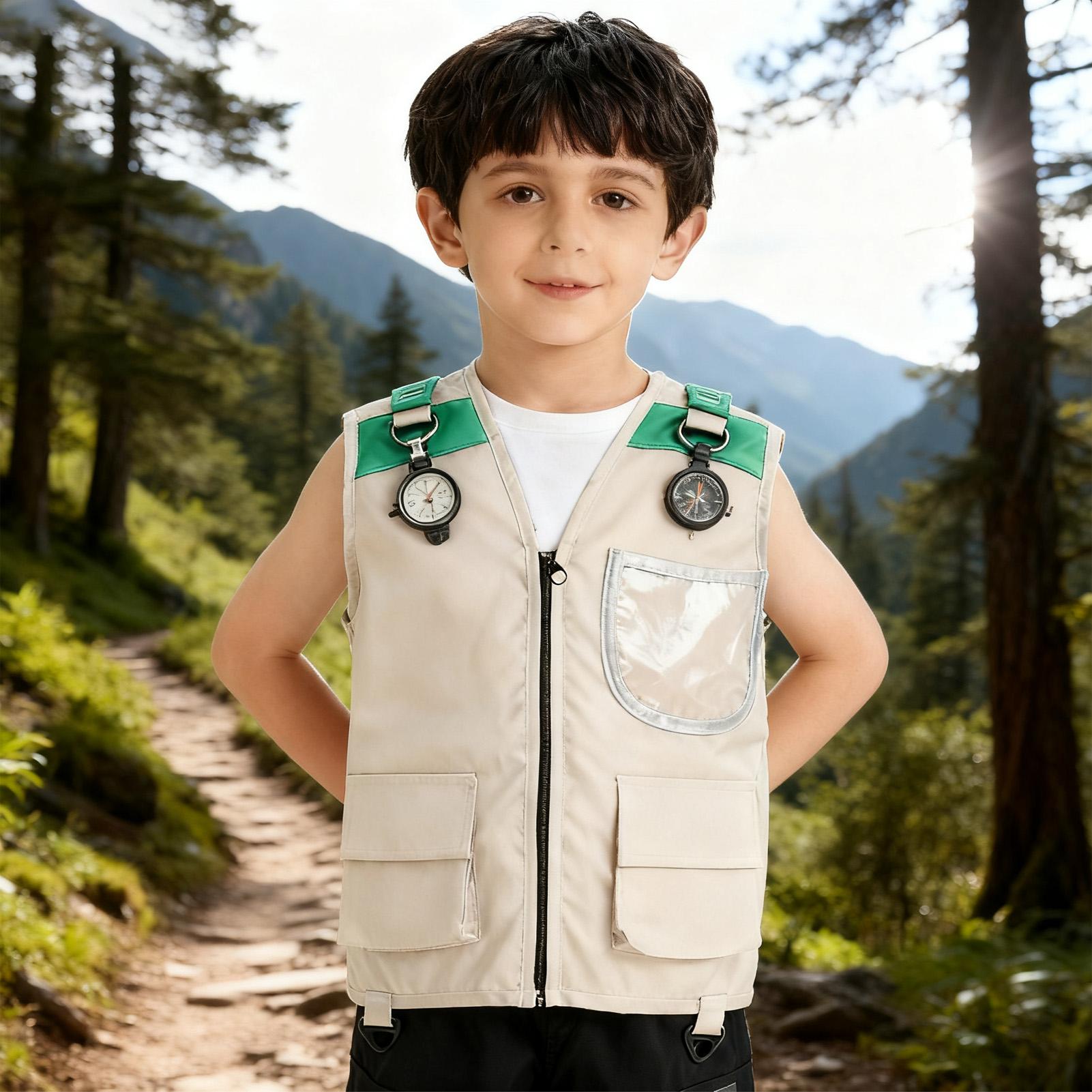 ชุดเสื้อกั๊กนักสำรวจสำหรับเด็ก - Outdoor Adventure Kit บทวิจารณ์และราคา
