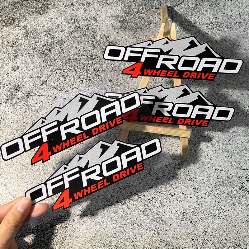 สติกเกอร์ออฟโรด 2 ชิ้น สำหรับก - Outdoor Adventure Jeep บทวิจารณ์และราคา