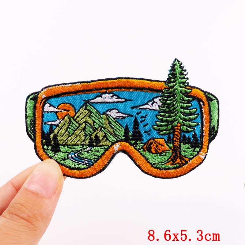 แพทช์ปักลายการตั้งแคมป์บนภูเขา - Outdoor Adventure Show บทวิจารณ์และราคา