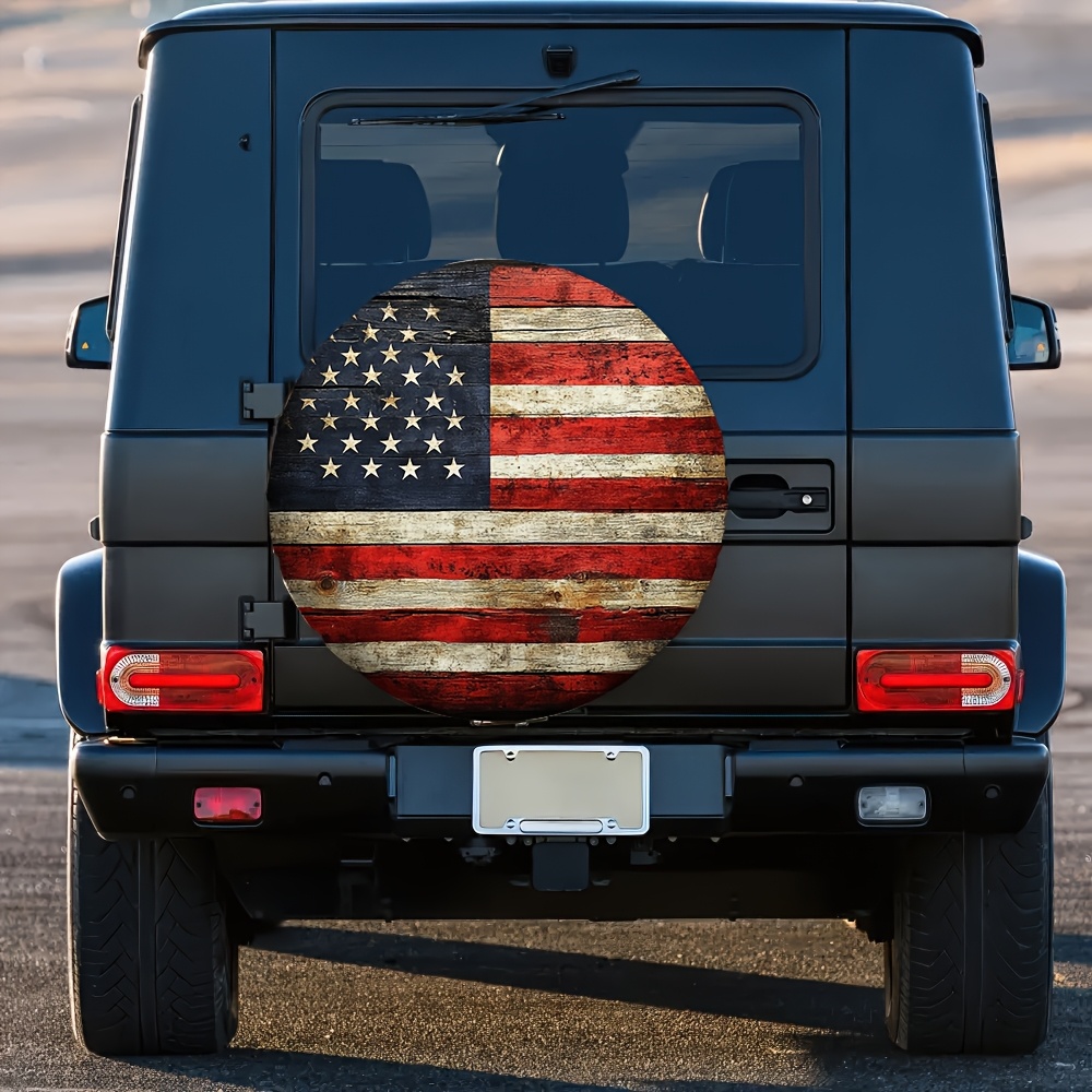 ปลอกหุ้มยางอะไหล่ลายธงชาติอเมร - Outdoor Adventure Jeep บทวิจารณ์และราคา
