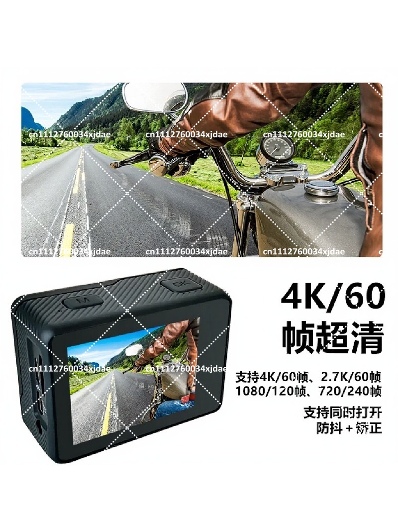 กล้องแอคชั่น 4K 60FPS พร้อมหน้ - Outdoor Adventure Video บทวิจารณ์และราคา