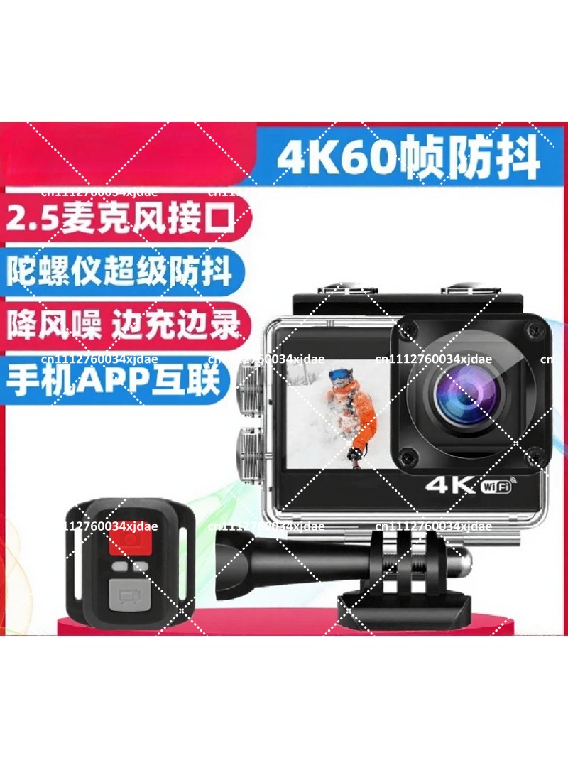 กล้องแอคชั่น 4K 60FPS พร้อมหน้ - Outdoor Adventure Video บทวิจารณ์และราคา