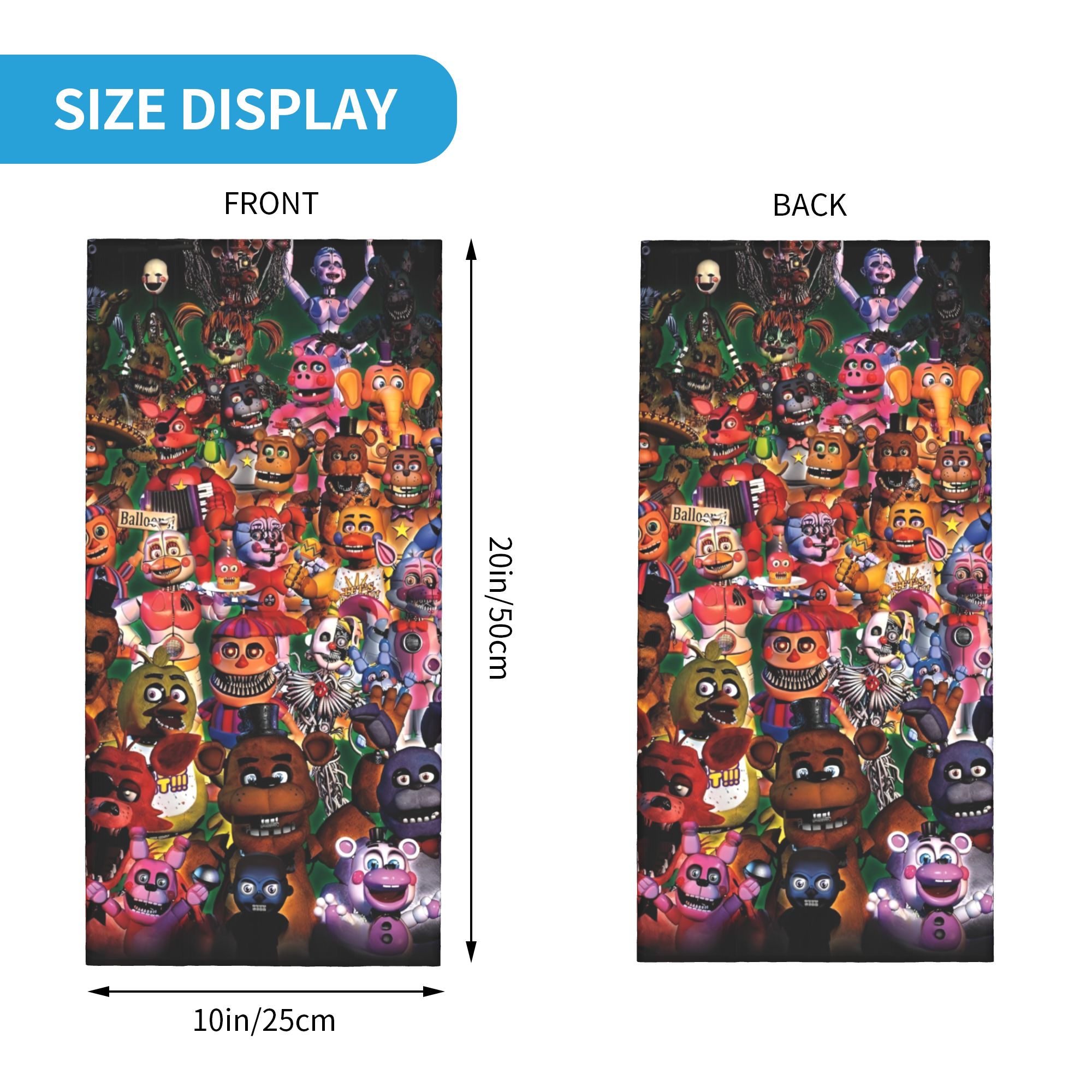 ผ้าพันคอ FNAF At Freddy's แบบก - Outdoor Adventure At บทวิจารณ์และราคา