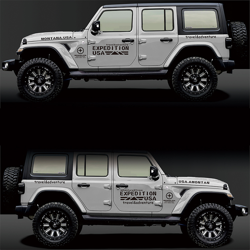 สติ๊กเกอร์ติดรถยนต์ลายภูเขา สำ - Outdoor Adventure Jeep บทวิจารณ์และราคา