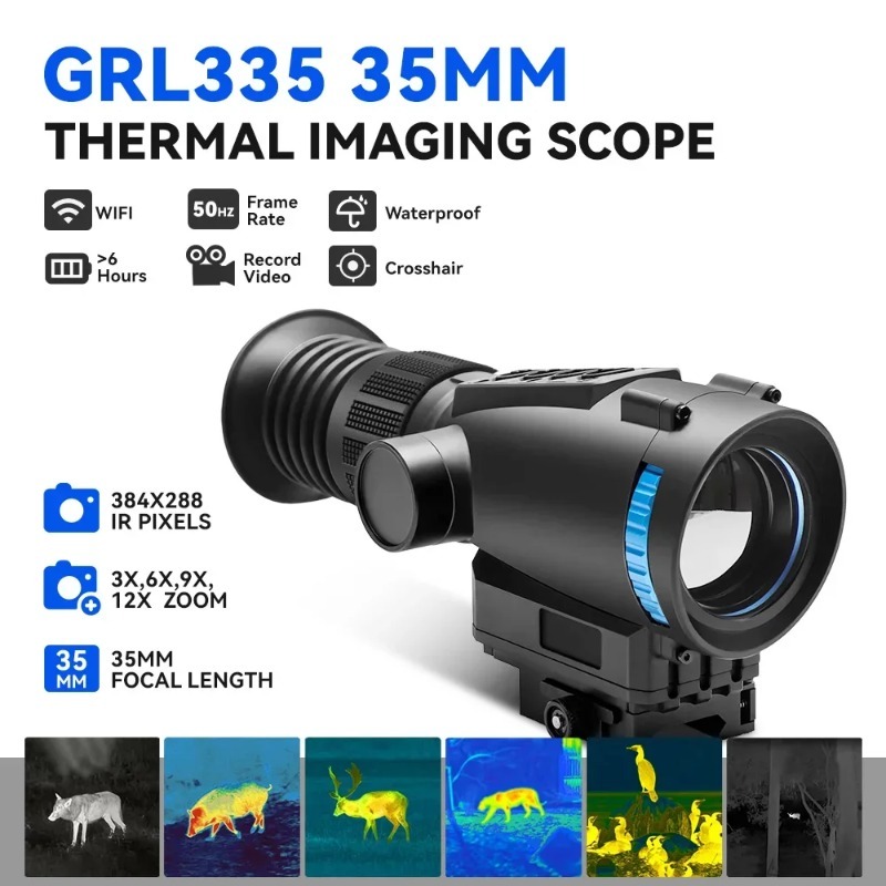 กล้องถ่ายภาพความร้อน 384*288 5 - Outdoor Adventure Video บทวิจารณ์และราคา