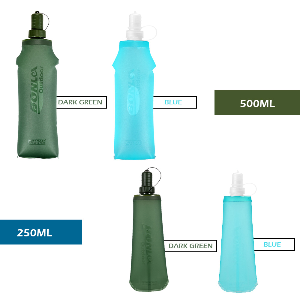 ถุงน้ำแบบพับได้ขนาด 250 มล. 50 - Outdoor Adventure Kit บทวิจารณ์และราคา