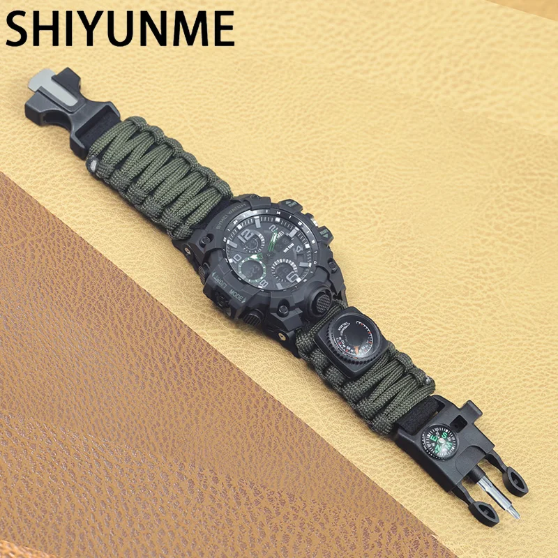 SHIYUNME นาฬิกาผู้ชายเอาชีวิตร - Outdoor Adventure Watches บทวิจารณ์และราคา